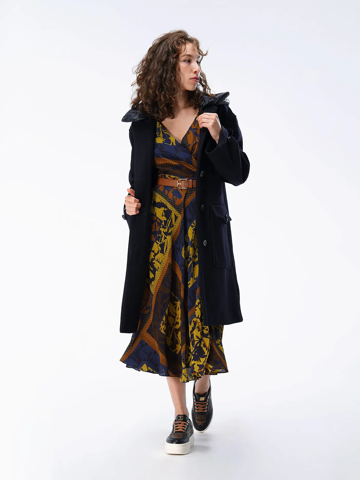 MAX MARA STUDIO | Seidenkleid in Wickeloptik NIRVANA | 